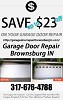 Garage Door Repair Brownsburg IN